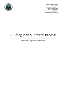 Building Plan Submittal Process