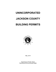 Building Permit - Jackson County Home