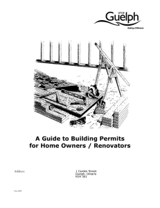 A Guide to Building Permits for Home Owners