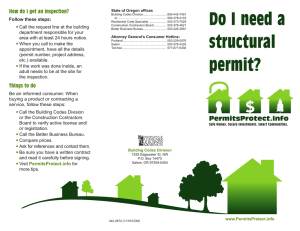 Do I need a structural permit?