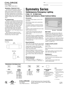 Symmetry Series - Emergency Lighting