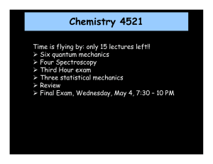 Chemistry 4521