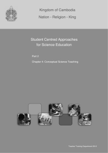 Chapter 4: Conceptual Science Teaching