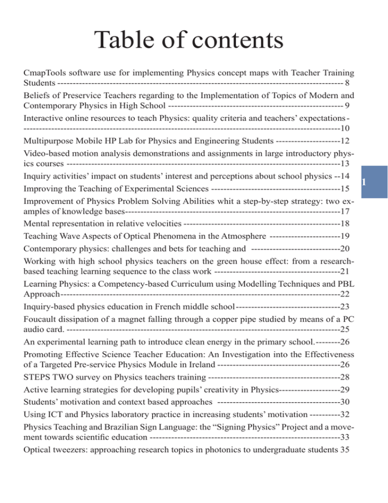 Table Of Contents Universite De Reims Champagne