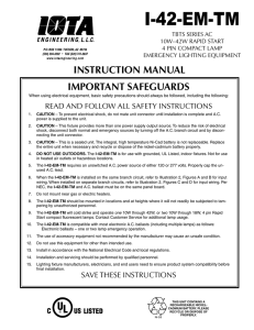 I-42-EM-TM Series AC Instruction Manual