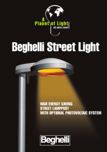 the beghelli street light