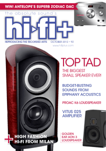 Hifi+ Magazine Review