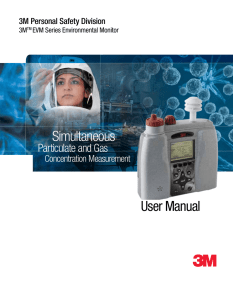 3M Quest EVM Series Environmental Monitors User