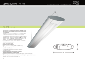 Pro-Flite - Profile Lighting