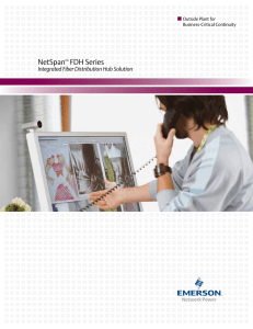 NetSpan™ FDH Series - Utility Sales Associates