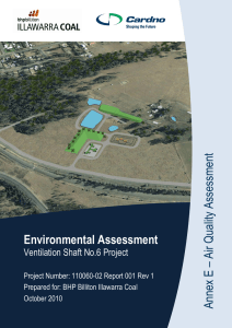 Air Quality Impact Assessment – BHP Billiton Illawarra Coal