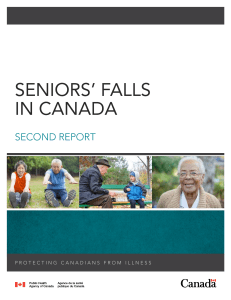 Seniors` Falls in Canada: Second Report