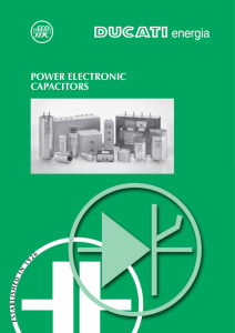 power electronic capacitors