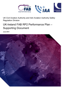 UK-Ireland FAB RP2 Performance Plan – Supporting