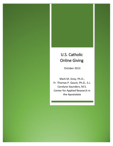 US Catholic Online Giving - United States Conference of Catholic