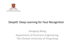 DeepID: Deep Learning for Face Recognition