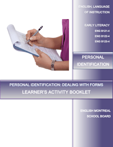 activity 1 reading and surveying forms