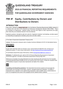 FRR 4f Equity contributions by owners and distributions to owners