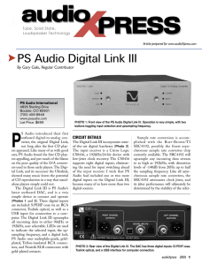 PS Audio Digital Link III