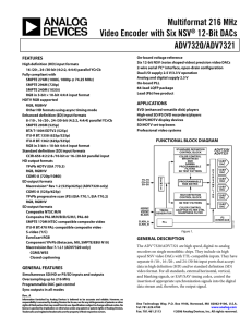 ADV7320,21 - Analog Devices