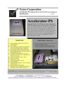 Accelerator-PS - Testra Corporation