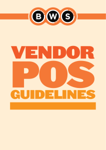 POS guidelines(including Everyday Rewards competitions)
