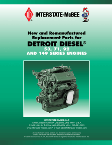 Detroit Diesel ® 2 Cycle 2013