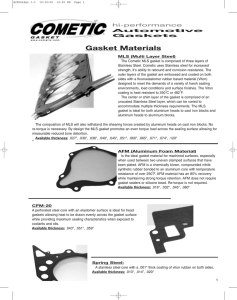 Gasket Materials - Киевский Turbo Garage