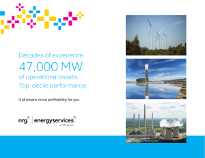 47,000 MW - NRG Energy Services