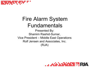 Fire Alarm Drawing Review