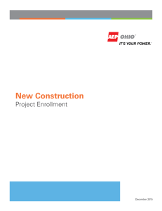 AEP Ohio - New Construction