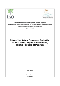 ADP-Swat 1 - Atlas of the Natural Resources Evaluation
