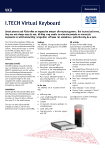 I.TECH Virtual Keyboard