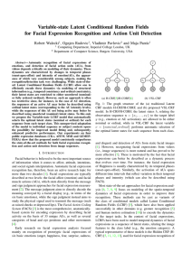 Variable-state Latent Conditional Random Fields for Facial