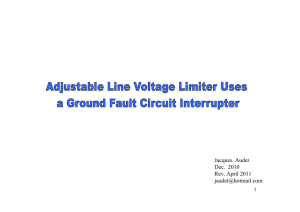 Line Voltage Limiter