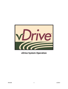 vDrive System Operation - Precision Cloud