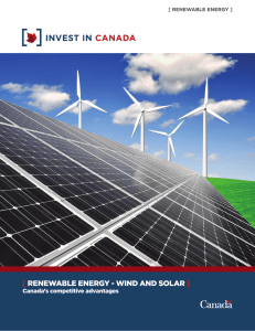 Renewable Energy - PDF - Affaires mondiales Canada