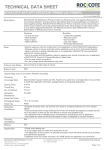 ROCKCOTE Anti Efflorescent Primer TDS March 2015