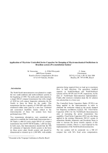 Use of UPFC for Power Flow Control