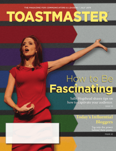 View Publication - Toastmasters International