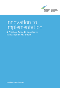 Innovation to Implementation (I2I) guide