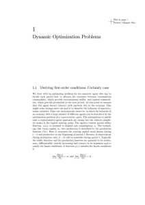 Dynamic Optimization