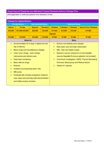 (non-Mainland Chinese) Residents Delivery Package Price