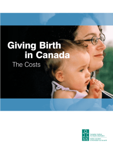 Giving Birth in Canada