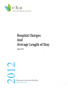 Hospital Charges and Average Length of Stay (2012)