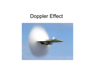 25.9 The Doppler Effect