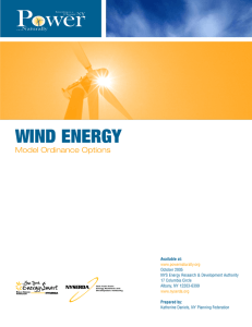 wind energy - Washtenaw County