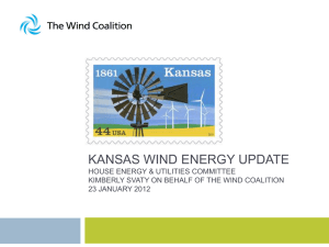 kansas wind energy update