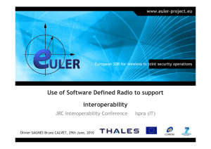 EULER SDR Interoperability JRC conference