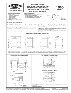 1090 Sierra Series Technical Data